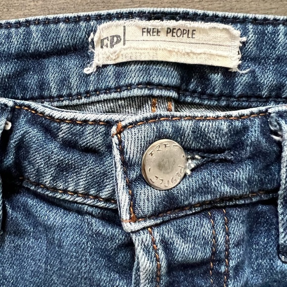 Free People Skinny Jeans | Size 26 | Button Fly - Picture 9 of 10